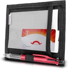 Mini Car Sun Visor Document Holder - Visor Accessories for Women and Men Black
