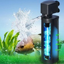 660GPH Aquarium Filter with UV Sterilizer