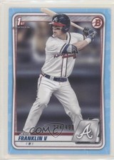 2020 Bowman Draft Sky Blue Border 244/499 Jesse Franklin V #BD-17 0qc1