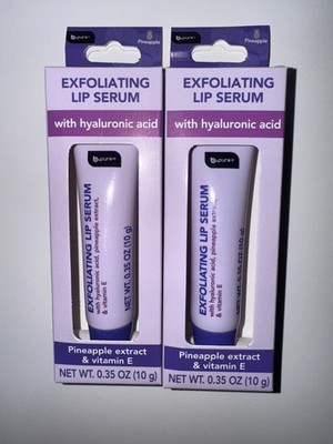 B Pure Hydrating Lip Serum Pineapple Extract Vitamin E Hyaluronic Acid Lip Gloss