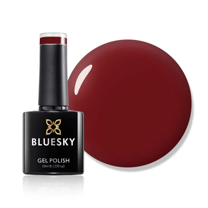 Bluesky Gel Polish - PARADISE DEEP RED - 80575 Red UV LED Nail Soak Off