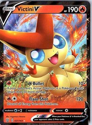 Victini V 021/163 Battle Styles Ultra Rare Holo