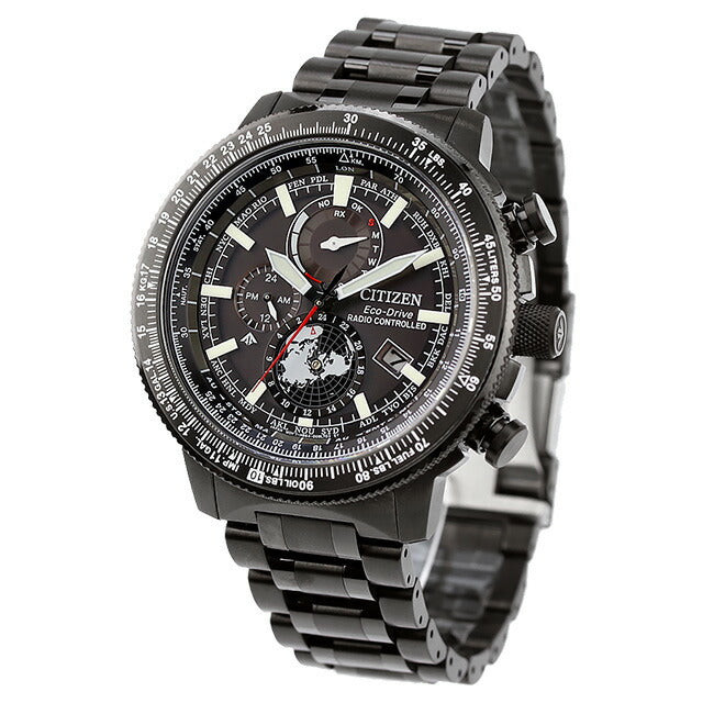Citizen Promaster Geo Trekker Sapphire Crystal BY3005-56G World Time Watch