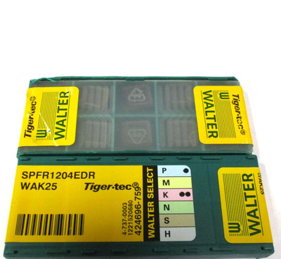 10 WALTER Wendeplatten zum Fräsen  SPFR 1204 EDR WAK25 Neu H61913