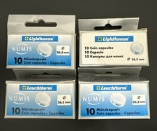 26.5MM Lighthouse Coin Capsules  10 per box 