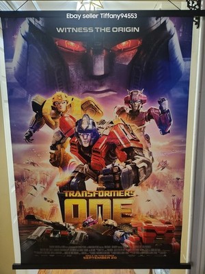 Transformers ONE Official Movie Preview Poster DS (double-sided) 27 x 40