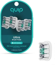 quip Ultra Brush Pod Refill Heads - 1 Head brush - Verified quip Brush Head