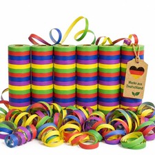 108 bunte Luftschlangen Deko Party Geburtstag...