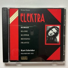 Elektra by R. Strauss CD, 1997 Used Very Good Please Read