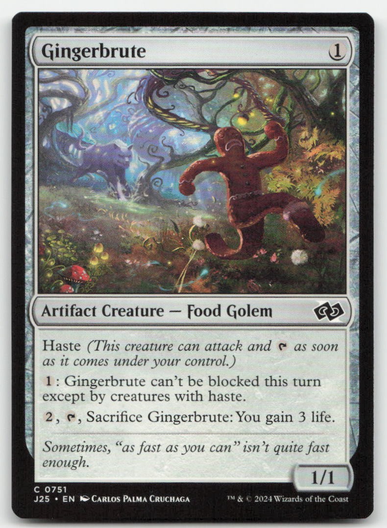 Gingerbrute 751 J25 Foundations Jumpstart Magic MTG NM