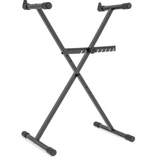 Keyboard Stand Metal X Style Adjustable Heavy-Duty Support for Digital Piano