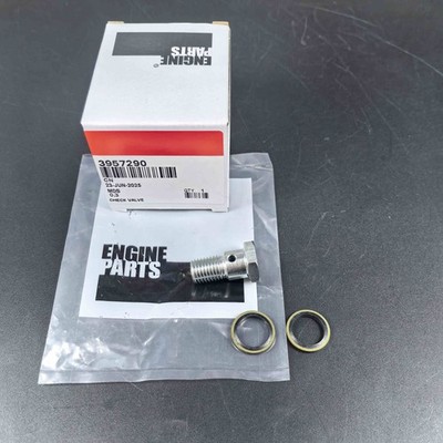 NEW 24V Common Rail Fuel Return Restricted Banjo Bolt 3957290 Fits Dodge Cummins