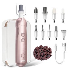 Manicure Pedicure Kit with Case, Professional Nail Grinder for Senior Thick T...