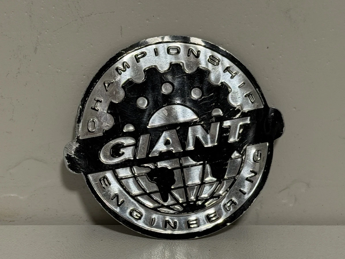 giant bicycle head badge Scapegoat Tube Badges  Crust Bikes Its a lovely frame accessory on a unicycle. Where to find a Giant