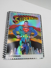 Superman Silver 1956-1970 Wide Ruled 1 Subject Ruled Notebook 80 Sheets NEW