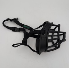 Baskerville Ultra Muzzle Dog Training Accessory Size 6 Black Adjustable Strap