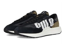 Polo Ralph Lauren Men's Train 89 Logo Colorblocked Sneakers US 10.5 D Black
