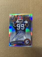 2011 Topps Chrome - Marcell Dareus #124 Refractor Rookie Autographs /99 (AU, RC)