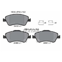 Bremsbelagsatz Scheibenbremse Vorne FüR Toyota Auris E15 07 Bis 12 Neu 2ZR-FXE
