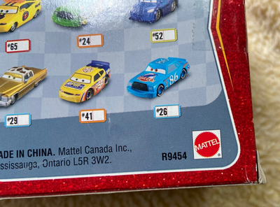 World of Disney Pixar Cars Speedway, Racing 4-Pack Race Chase Gift