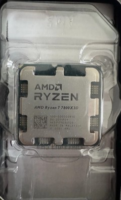 AMD Ryzen 7  CPU  Ryzen 7 7800X3D   Gebraucht   Voll funktionsfähig