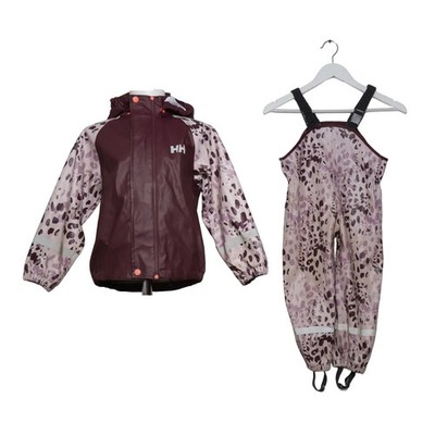 Helly Hansen, Regenkleidung, Größe: 104, Lila/Beige, Polyester/Polyurethan #EaX