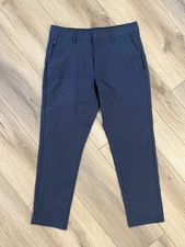 Weatherproof Vintage Pants Mens 34x30 Blue Performance Flex Regular Taper
