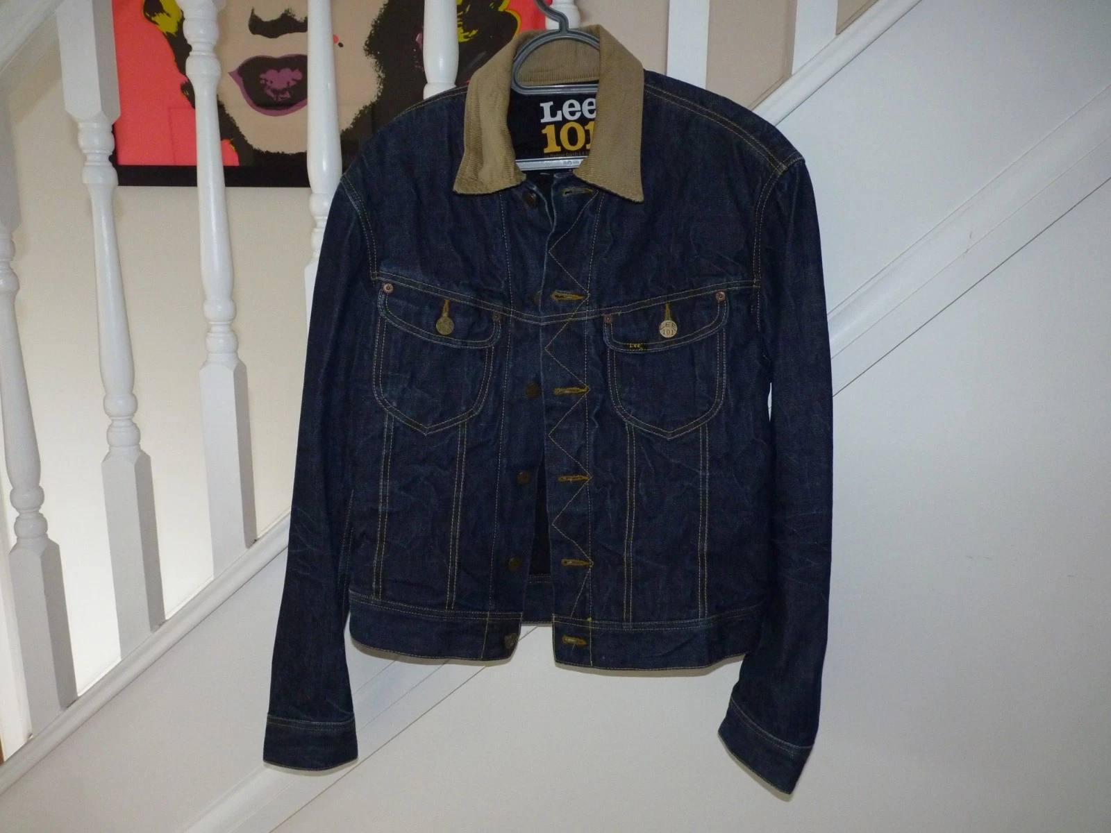 Lee Storm Rider denim jacket 101 MEDIUM lined beautiful condition
Opens in a new window or tab