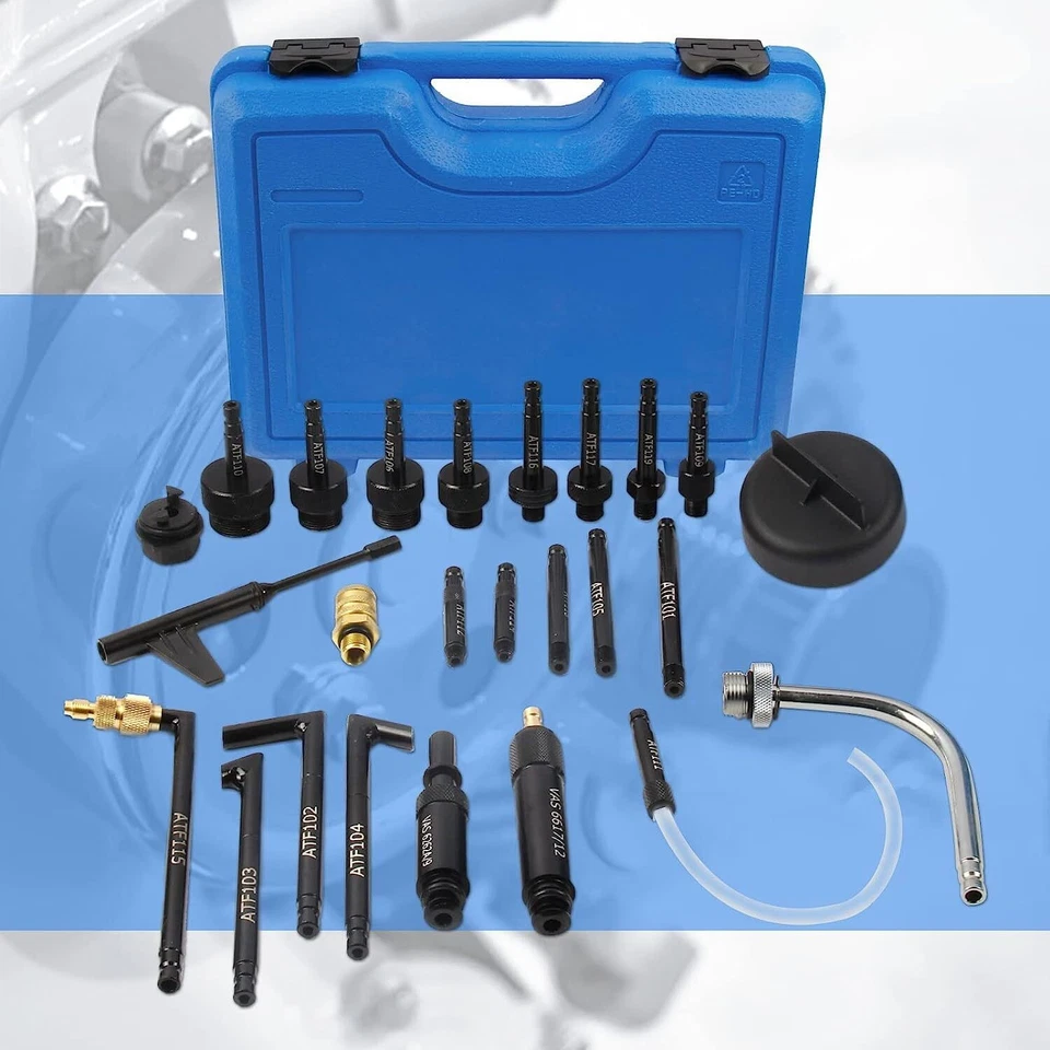 25PCS ATF Filler Adapter Transmission Fluid Oil Fill Adapter Fit For VW Audi BMW - Image 2 of 4