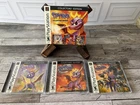 Spyro Collector's Edition Sony PlayStation 1 PS1 Video Game Trilogy Box Set NTSC