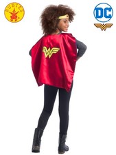 DC Comics Girls Cape Set - Wonder Woman - Child - Rubies