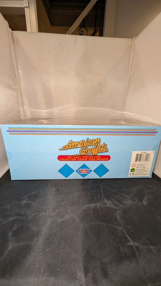 1932 Ford Deuce Coupe Yellow - Motor Max 1/18 Diecast Model American Graffiti - Image 3 of 4