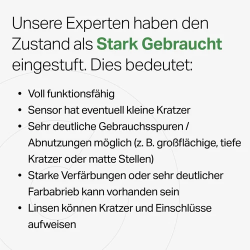 Nikon D3100 gebraucht Zustand: Stark Gebraucht - Bild 5 von 5