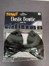 Spirit Halloween ELASTIC BOWTIE Adult Size Costume Cosplay Accessory Bow Tie