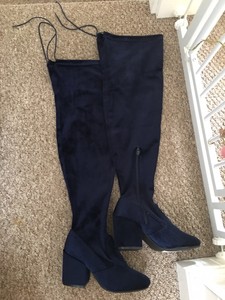 wide width thigh high boots