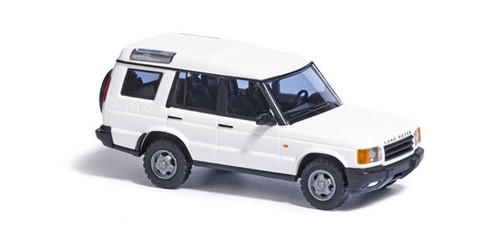Spur H0 1:87 Busch 51902 Land Rover Discovery, Bianco Nuovo OVP