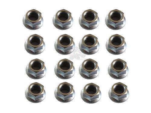 Genuine Yamaha Banshee YFZ350 Set of 16 Wheel Nuts Quad Bike Parts - Picture 1 of 1