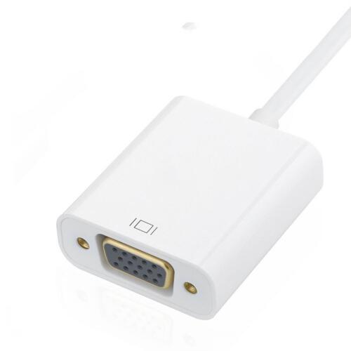 Mini display Port Thunderbolt2 to VGA Cable Adapter For Macbook Lenovo Dell Nuc - Picture 2 of 6