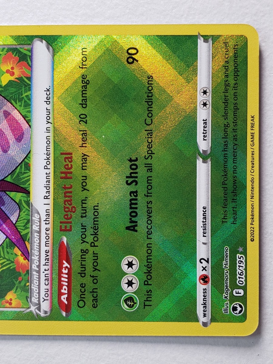 RADIANT Tsareena 016/195 HOLO - NM / M Silver Tempest Sword Shield Pokemon  Card | eBay