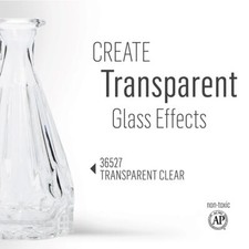 GLASS PAINT for Indoor and Outdoor use, Transparent, Opaque Iridescent Paint