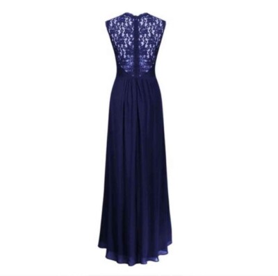Navy Blue Lace Bodice Pleated Skirt Women's Floral Evening Dress Size Medium | eBay Navy Blue Lace Bodice Pleated Skirt Women's Floral Evening Dress Size Medium | eBay