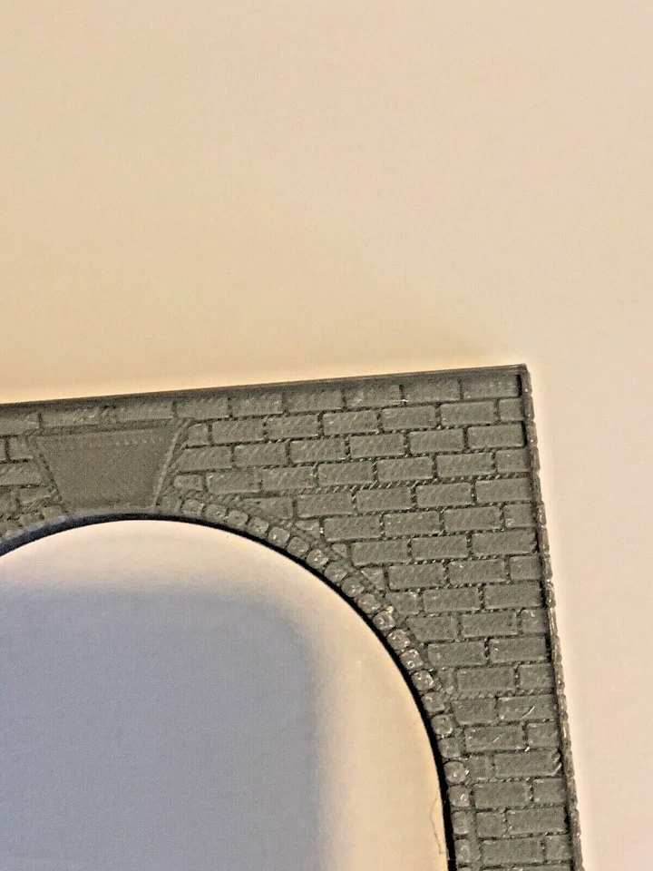 Portais de túnel de trem individuais de pedra escala x2 HO - modelo H0 cenário ferroviário 4 polegadas - Imagem 4 de 4