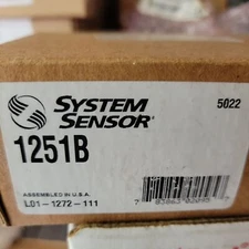 1PC SYSTEM SENSOR 1251B Ionizing Smoke Detector