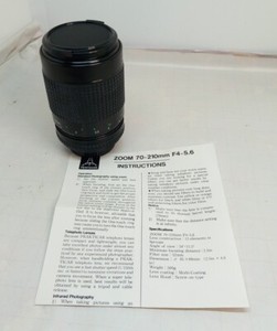 Pentacon Prakticar 70-210mm F4-5.6 PB Mount Zoom Lens