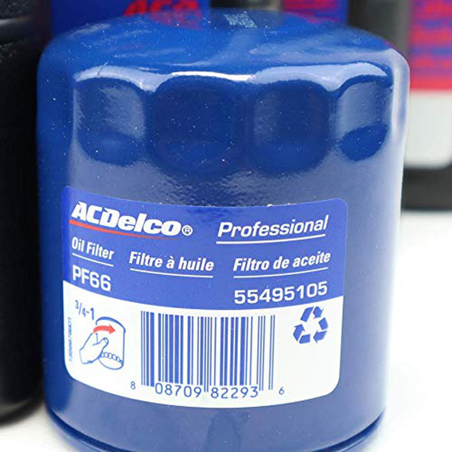 AC Delco DexosD 0w20 Light Duty Diesel Engine Oil and AC Delco PF66