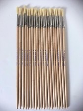 LOT OF 20 NEW PURE BRISTLE 4 USA PAINT BRUSHES