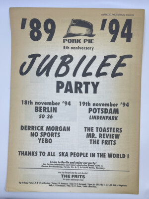 Skinhead Times newspaper 15 Oct - Dec 1994 UK Oi! Punk Ska George