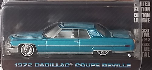 Greenlight 2022 1:64 California Lowriders 1972 Cadillac Coupe Deville - Imagen 2 de 3