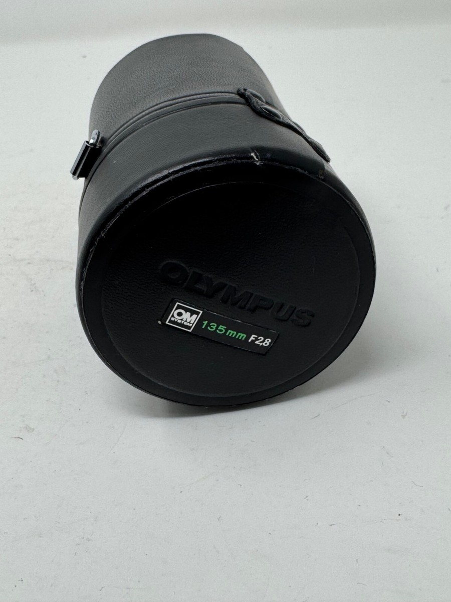 専用ケース付き　OLYMPUS AUTO-T 135mm f2.8 OM Olympus 135mm f2.8 OM Hard Lens case Genuine OEM (B9) | eBay