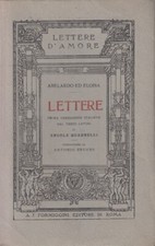 Abelardo ed Eloisa Lettere 1927 Formiggini Letteratura